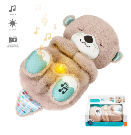 PELUCHES RELAJANTES NUTRIA COLOR CAFE